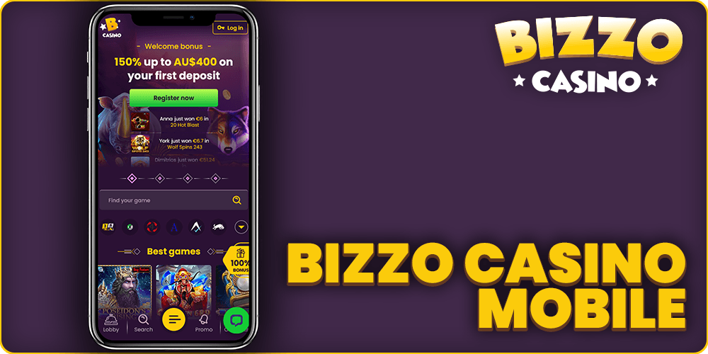Bizzo Casino mobile app