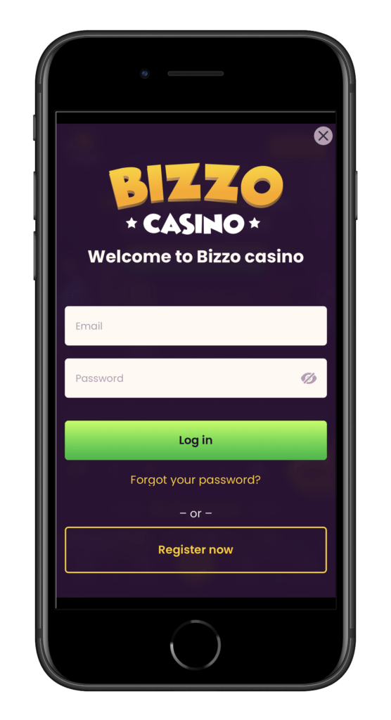 Bizzo Casino mobile version
